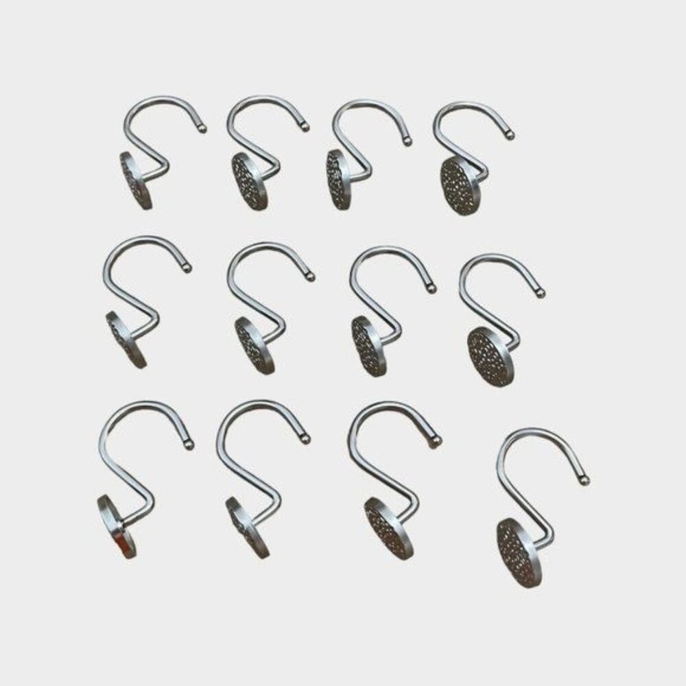 Threshold 12-piece shower curtain hook